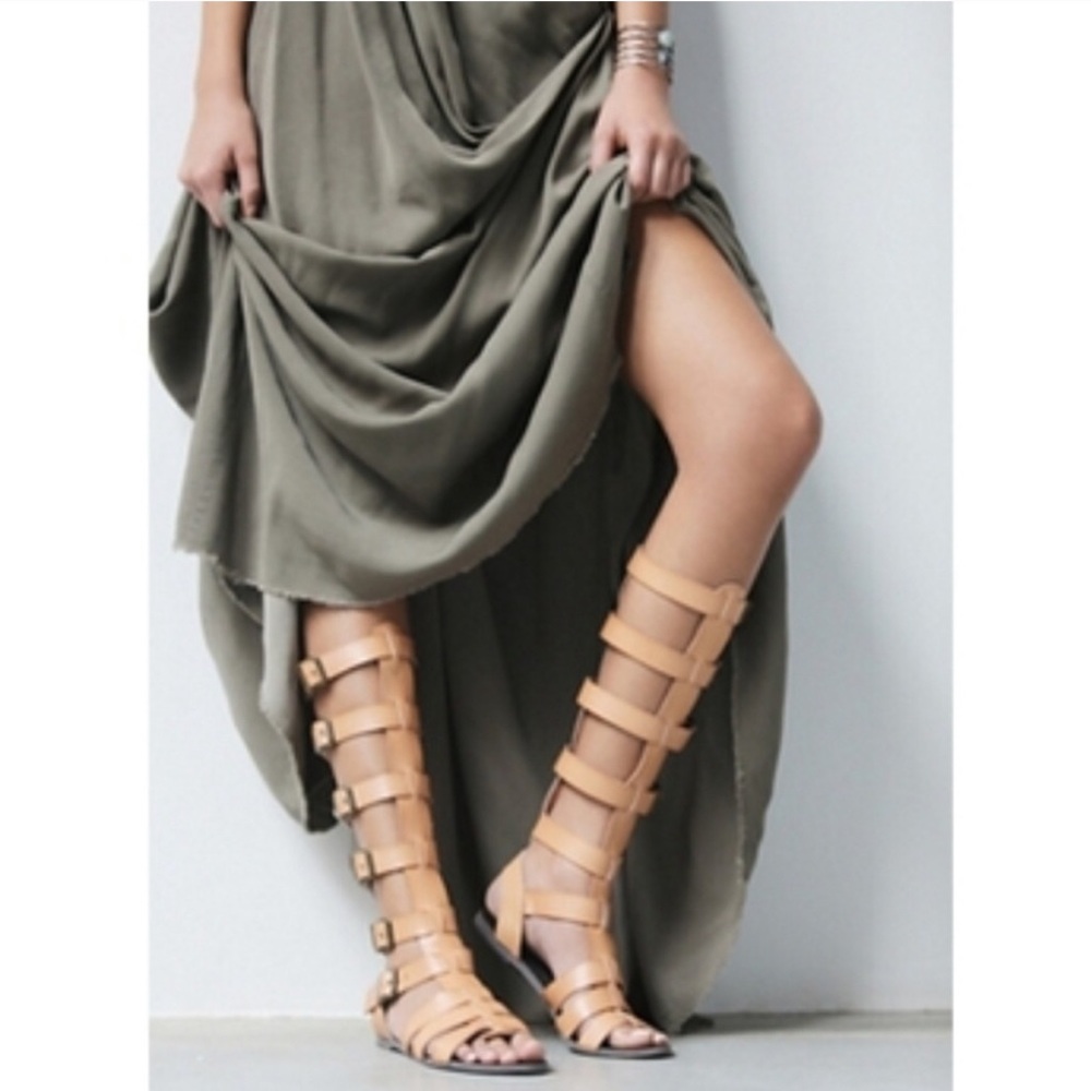 Faryl Robin + Free People gladiator sandals sz 7